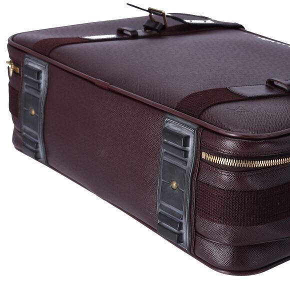 Louis Vuitton Satellite Taiga Boston Travel Bag M30096 Acajou Calf - Picture 5 of 9